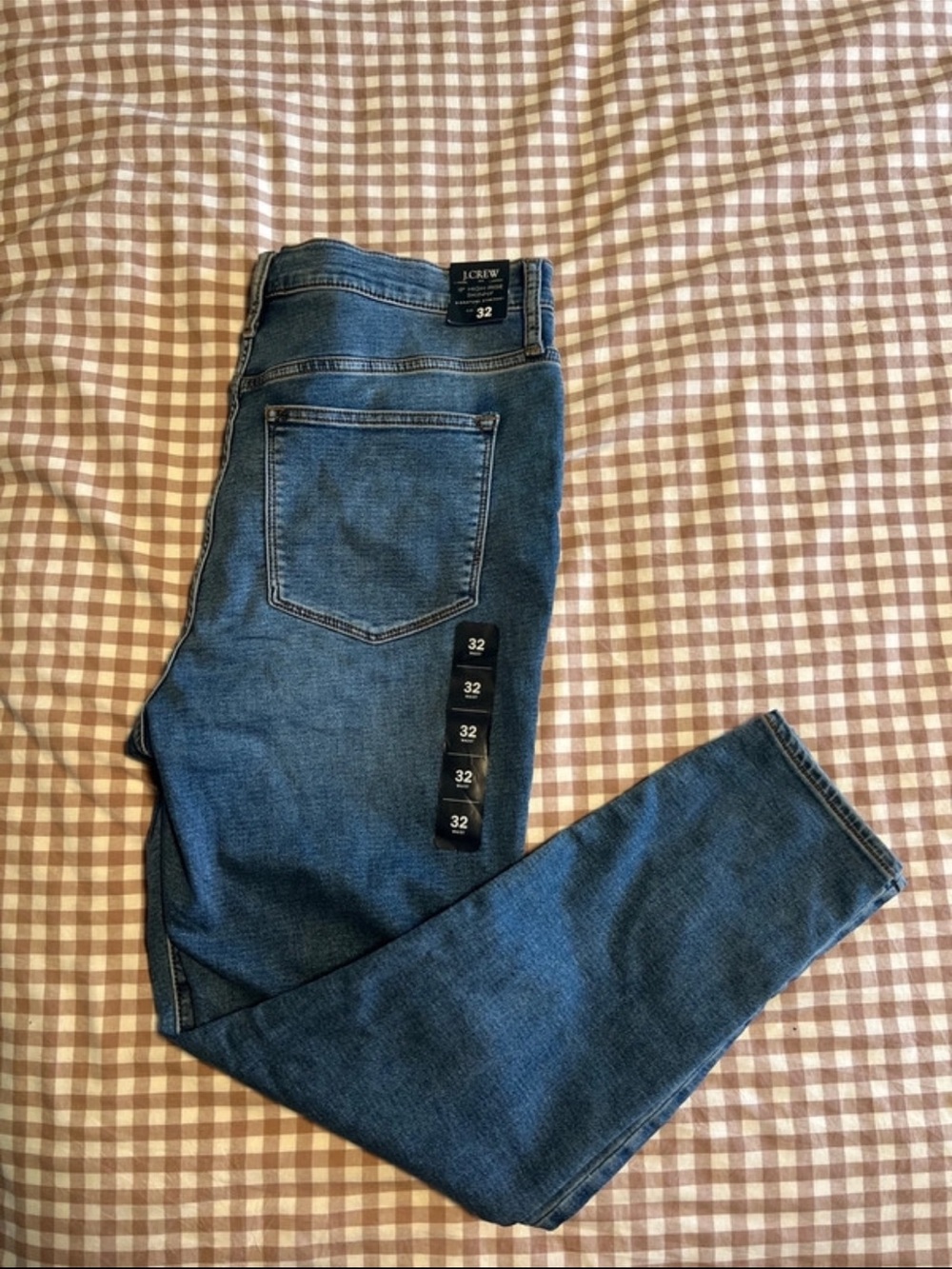 J. Crew Light Blue High-Rise Skinny Jeans